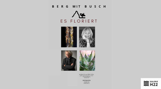 Es floriert - Grundel Busch - Malerin & Reinhard Berg - Fotograf