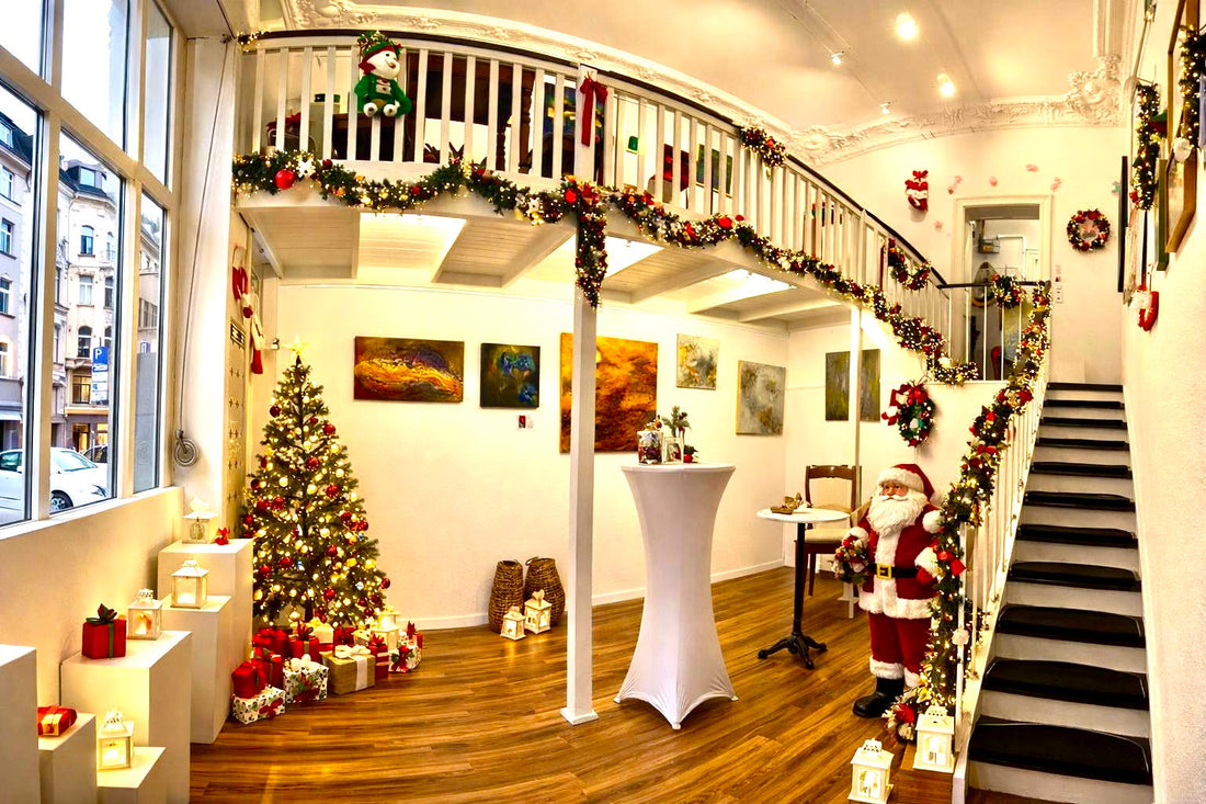 Frohe Weihnachten an alle Freunde der Galerie H22