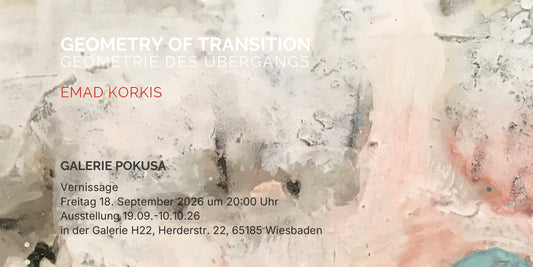 Vernissage Emad Korkis am 18.09. 2026